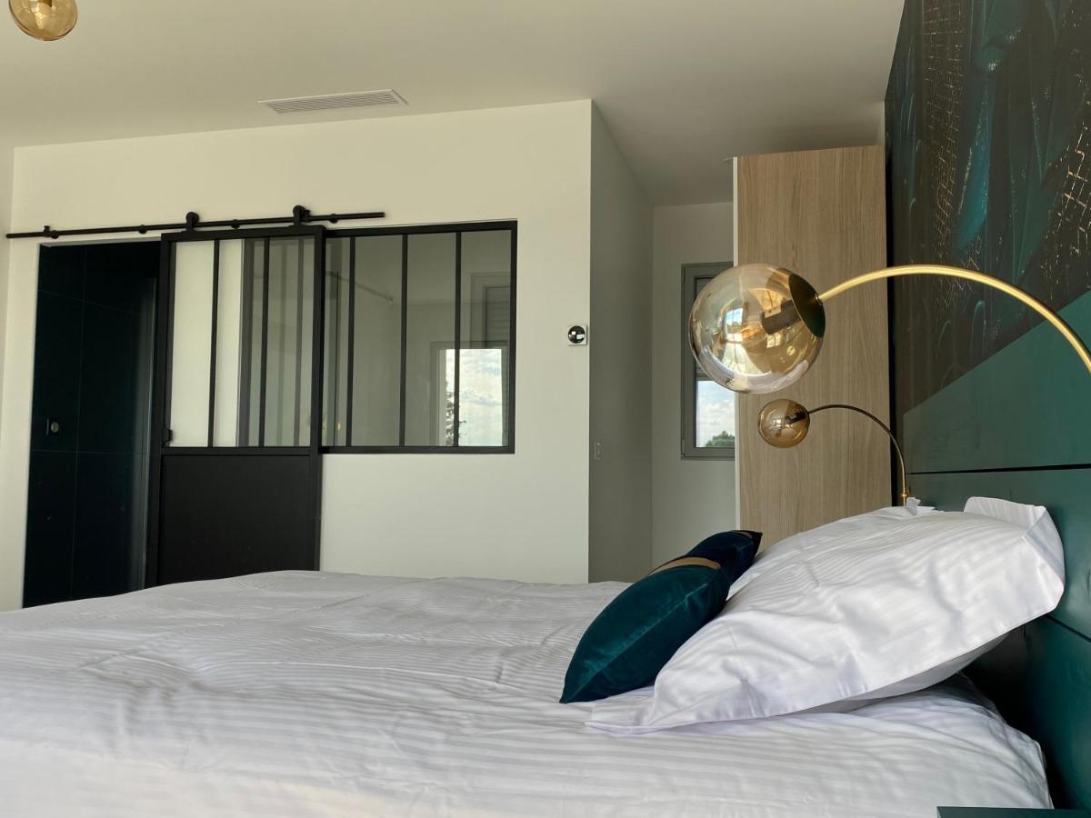 La Villa Perchee Calme, Sauna, Parking Prive Saint-Prix Kültér fotó