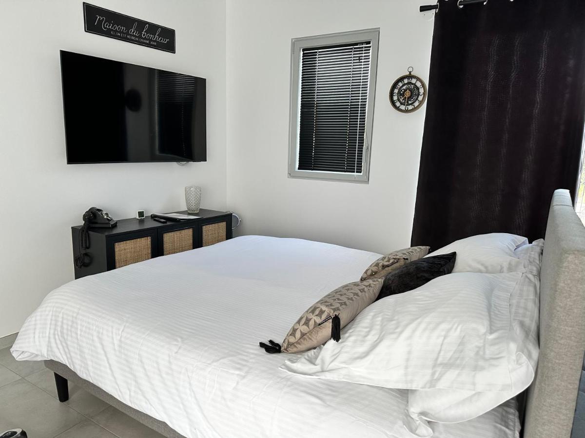 La Villa Perchee Calme, Sauna, Parking Prive Saint-Prix Kültér fotó