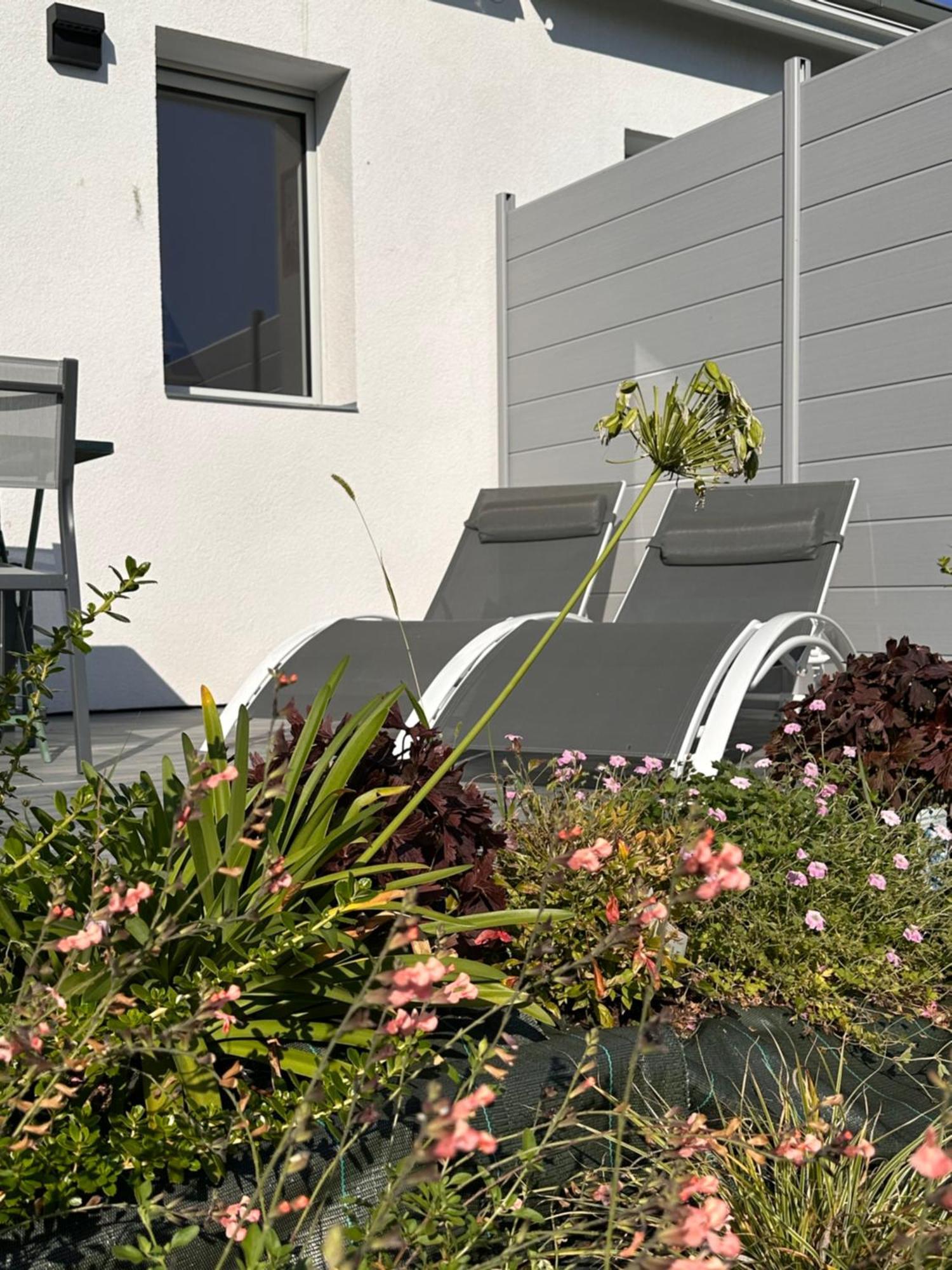 La Villa Perchee Calme, Sauna, Parking Prive Saint-Prix Kültér fotó
