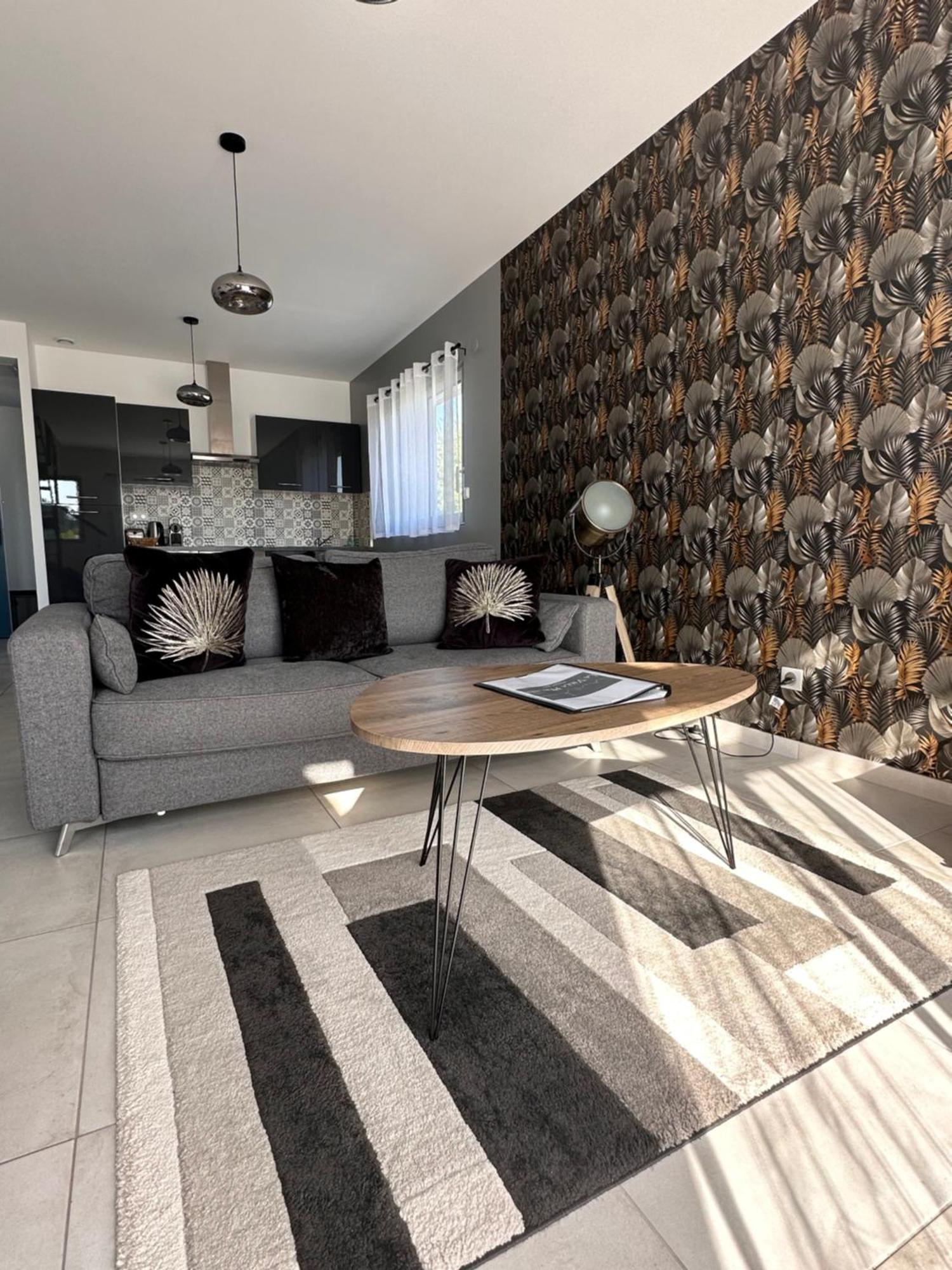 La Villa Perchee Calme, Sauna, Parking Prive Saint-Prix Kültér fotó