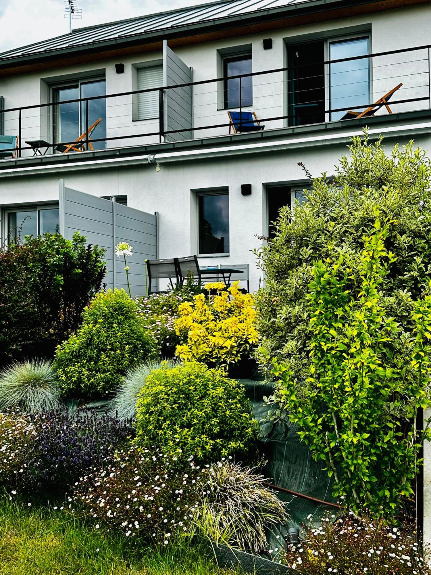 La Villa Perchee Calme, Sauna, Parking Prive Saint-Prix Kültér fotó